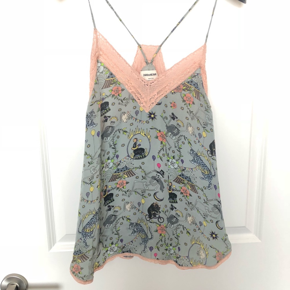 Zadig & Voltaire Christy Circus cami